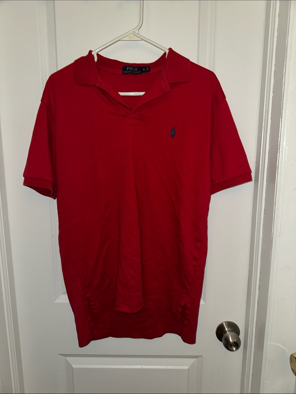Polo by Ralph Lauren Red Short-Sleeve Polo with Navy Pony